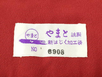 平和屋着物●豪華振袖　雲重ね熨斗舞花文　暈し染め　黒地　金彩　やまと誂製　正絹　逸品　CABD7554ut