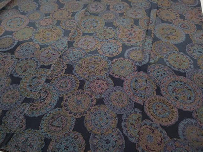 平和屋着物●訪問着　絵皿花文　暈し染め　正絹　逸品　CABD7558ut
