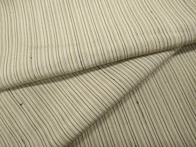 平和屋着物●男性　紬　縞　キングサイズ　正絹　逸品　CABD7559ut