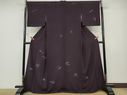 平和屋着物●訪問着　昔話　正絹　逸品　CABD7571ut