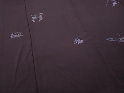 平和屋着物●訪問着　昔話　正絹　逸品　CABD7571ut