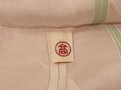 平和屋着物＃道行コート　幾何学文様　高島屋扱い　正絹　逸品　CABD7633in