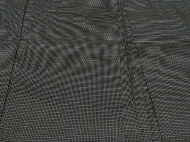 平和屋着物＃男性 本場大島紬 長羽織 80亀甲 総詰め 正絹 逸品 CABD7645in