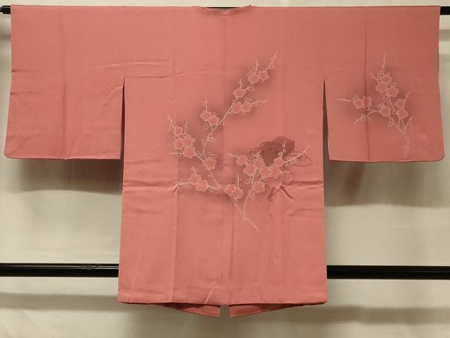 平和屋着物＃道行コート　文箱槍梅文　暈し染め　やまと誂製　正絹　逸品　CABD7703in