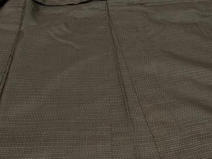 平和屋着物＃男性　本場大島紬　羽織　幾何学文様　正絹　逸品　CABD7713in