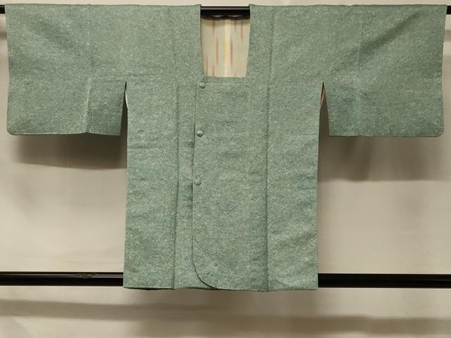 平和屋着物＃道行コート　花地紋　暈し染め　正絹　逸品　CABD7724in