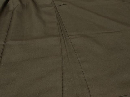 平和屋着物＃男性　羽織　紬地　赤墨色　正絹　逸品　CABD7730in