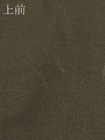 平和屋着物＃男性　羽織　紬地　赤墨色　正絹　逸品　CABD7730in