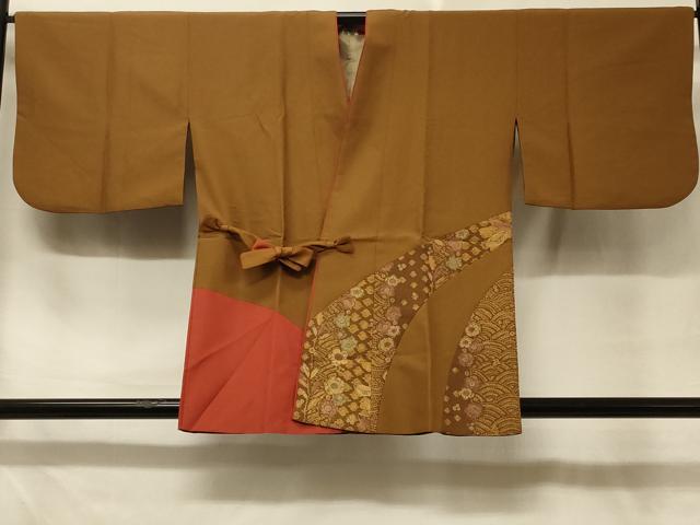 平和屋着物＃道中着　辻が花　洗える着物　CABD7732in