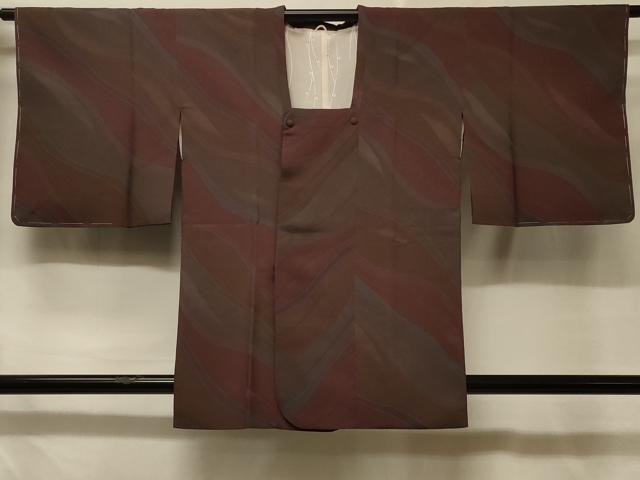 平和屋着物＃道行コート　霞文　正絹　逸品　未使用　CABD7733in