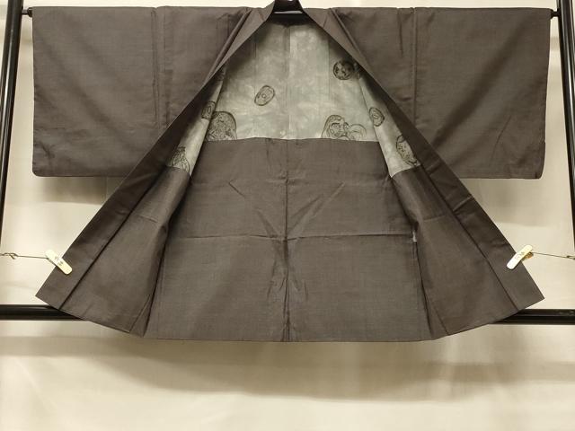 平和屋着物＃男性 本場大島紬 羽織 100亀甲 総詰め 正絹 逸品 CABD7743in