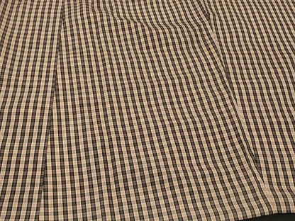 平和屋着物＃道中着 チェック柄 正絹 逸品 CABD7756in
