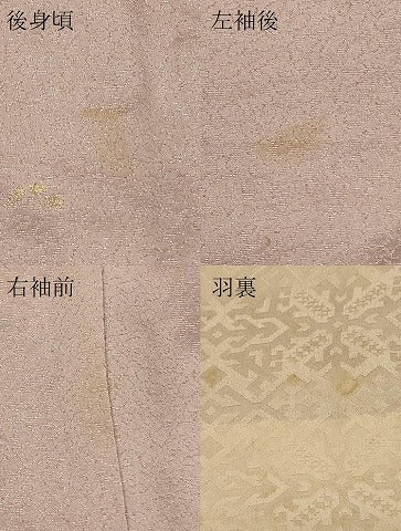平和屋着物＃羽織　寿光織　舞花文　金銀糸　正絹　逸品　CABD7757in