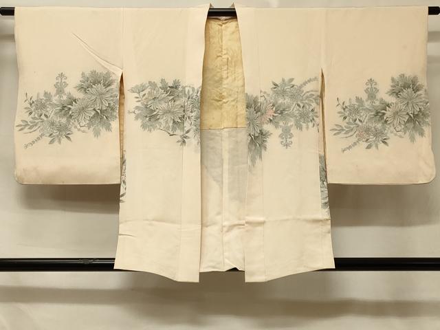 平和屋着物＃羽織 寿光織 飾花文 金銀糸 正絹 逸品 CABD7767in