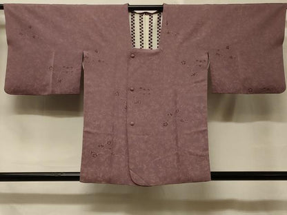 平和屋着物＃道行コート　花唐草文　正絹　逸品　CABD7787in
