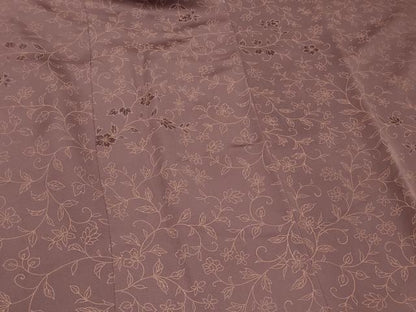 平和屋着物＃道行コート　花唐草文　正絹　逸品　CABD7787in