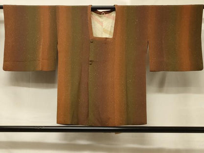 平和屋着物＃道行コート　霞間道　暈し染め　正絹　逸品　CABD7812in