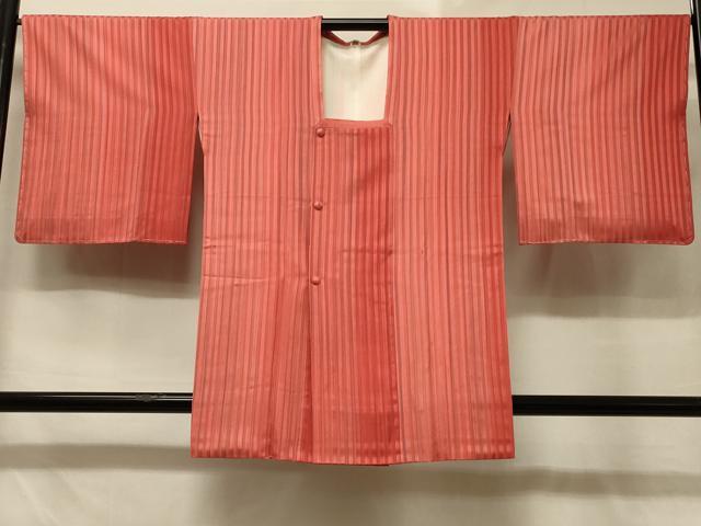 平和屋着物＃染色家 岩浅公展　道行コート　縞　暈し染め　正絹　逸品　未使用　CABD7818in