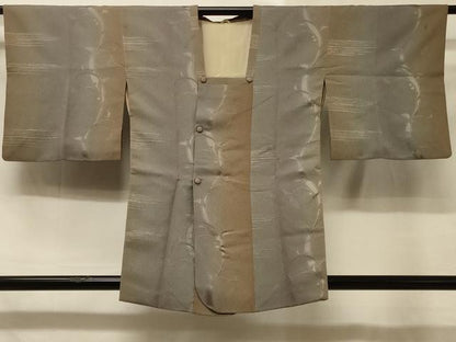 平和屋着物＃道行コート　蔦の葉文　暈し染め　正絹　逸品　CABD7827in
