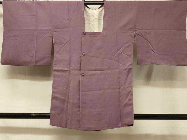 平和屋着物＃道行コート　地紋起こし　立波文　小田急百貨店扱い　正絹　逸品　CABD7834in