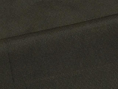平和屋着物＃男性 長羽織 黒地 正絹 逸品 CABD7840in