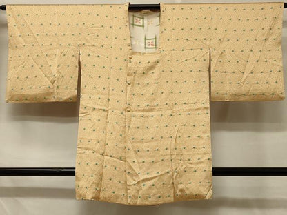 平和屋着物＃道行コート 絞り 鹿の子文様 正絹 逸品 CABD7862in