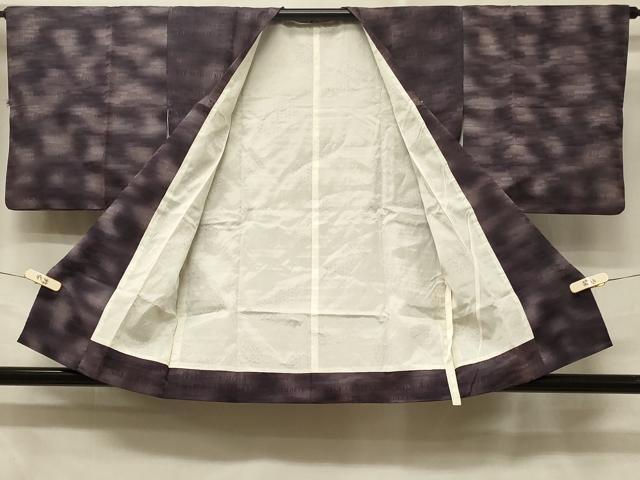 平和屋着物＃道行コート　霞文　暈し染め　正絹　逸品　CABD7953in