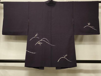 平和屋着物＃羽織　笹竹文　大丸扱い　正絹　逸品　CABD7959in