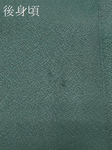 平和屋着物＃道行コート　リバーシブル　霞文　暈し染め　黒地　正絹　逸品　CABD7963in