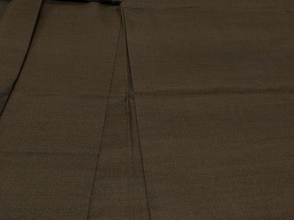 平和屋着物＃男性　長羽織　紬地　霞文　正絹　逸品　未使用　CABD7967in