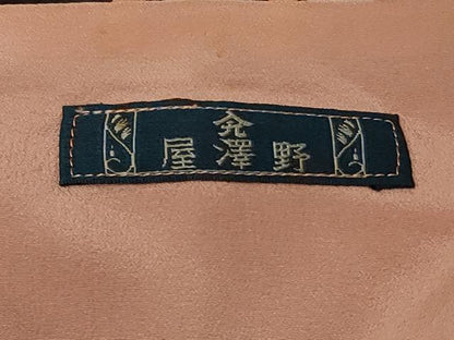 平和屋着物＃道行コート　霞文　ロング丈　正絹　逸品　CABD7971in