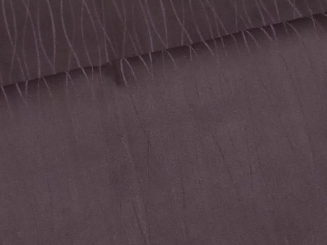 平和屋着物＃道行コート　単衣　幾何学文様　ロング丈　正絹　逸品　未使用　CABD7975in