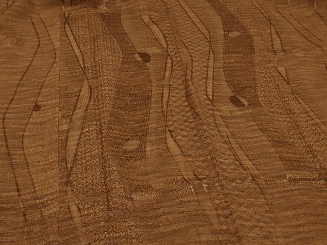 平和屋着物＃道行コート　霞文　正絹　逸品　未使用　CABD7987in