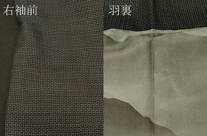 平和屋着物＃男性　本場大島紬　羽織　100亀甲　総詰め　正絹　逸品　CABD7996in