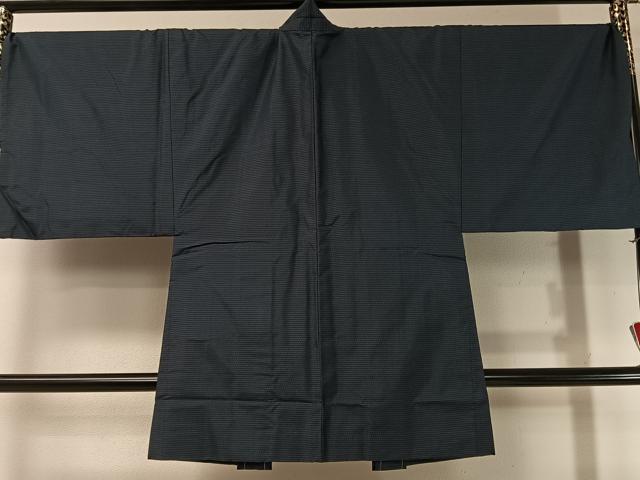 平和屋着物●男性　本場大島紬　アンサンブル　100亀甲　総詰め　キングサイズ　正絹　逸品　CABD8021vp
