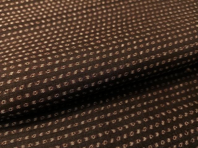 平和屋着物●男性　紬　アンサンブル　絣文様　正絹　逸品　未使用　CABD8022vp