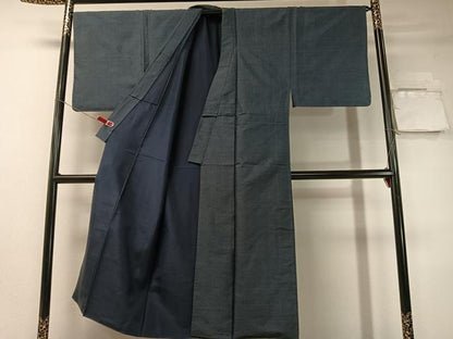 平和屋着物●男性　本場大島紬　アンサンブル　80亀甲　総詰め　正絹　逸品　CABD8023vp