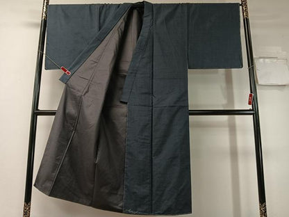 平和屋着物●男性　本場大島紬　アンサンブル　100亀甲　総詰め　正絹　逸品　未使用　CABD8026vp