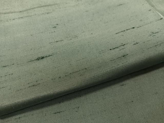 平和屋着物●男性　紬　アンサンブル　薄青色　正絹　逸品　CABD8027vp