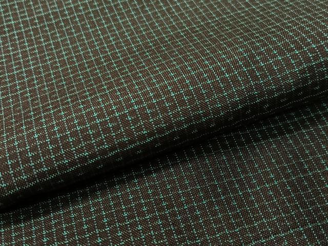 平和屋着物●男性　本場大島紬　アンサンブル　80亀甲　総詰め　正絹　逸品　未使用　CABD8029vp
