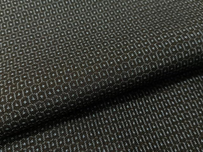 平和屋着物●男性　本場大島紬　アンサンブル　100亀甲　総詰め　正絹　逸品　CABD8037vp