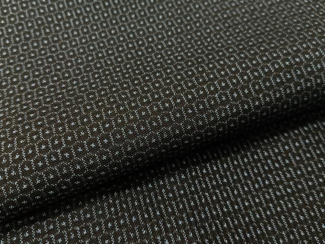 平和屋着物●男性　本場大島紬　アンサンブル　100亀甲　総詰め　正絹　逸品　CABD8037vp
