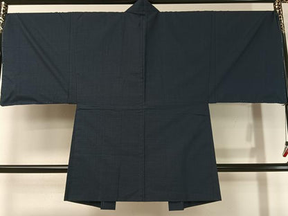 平和屋着物●男性　本場大島紬　アンサンブル　福太郎作　泥染め　100亀甲　総詰め　証紙付き　正絹　逸品　未使用　CABD8038vp