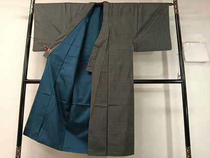 平和屋着物●男性　本場大島紬　アンサンブル　100亀甲　総詰め　正絹　逸品　CABD8040vp
