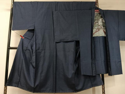 平和屋着物●男性　本場大島紬　アンサンブル　100亀甲　総詰め　正絹　逸品　未使用　CABD8041vp