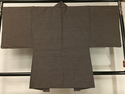 平和屋着物●男性　本場大島紬　アンサンブル　穂積タカ作　80亀甲　総詰め　証紙付き　正絹　逸品　未使用　CABD8042vp