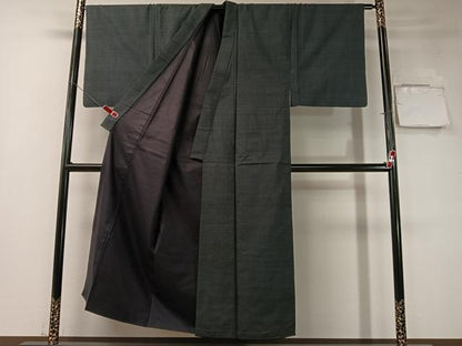 平和屋着物●男性　本場大島紬　アンサンブル　100亀甲　総詰め　正絹　逸品　CABD8043vp