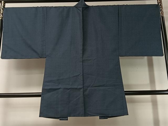 平和屋着物●男性　本場大島紬　アンサンブル　100亀甲　総詰め　正絹　逸品　未使用　CABD8044vp