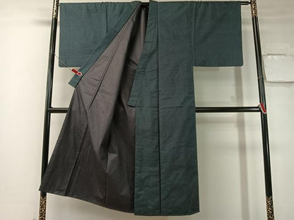 平和屋着物●男性　本場大島紬　アンサンブル　100亀甲　総詰め　正絹　逸品　CABD8048vp