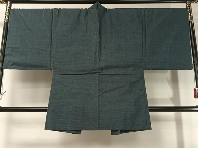 平和屋着物●男性　本場大島紬　アンサンブル　100亀甲　総詰め　キングサイズ　正絹　逸品　未使用　CABD8054vp